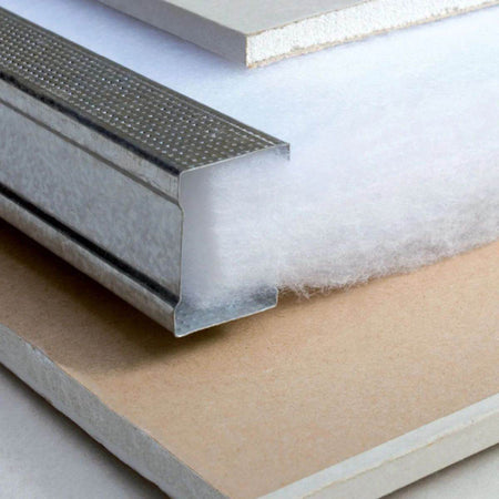 Manta Lã de Pet Ecofiber - Rolo 15m² 50x1200x12500 - 7kg/m³ (Pré corte 60cm) - Artesana Divisorias e Forros LTDA