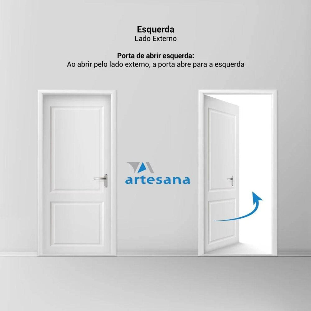 Porta para Drywall Eucatex Completa com Guarnição - Artesana Divisorias e Forros LTDA