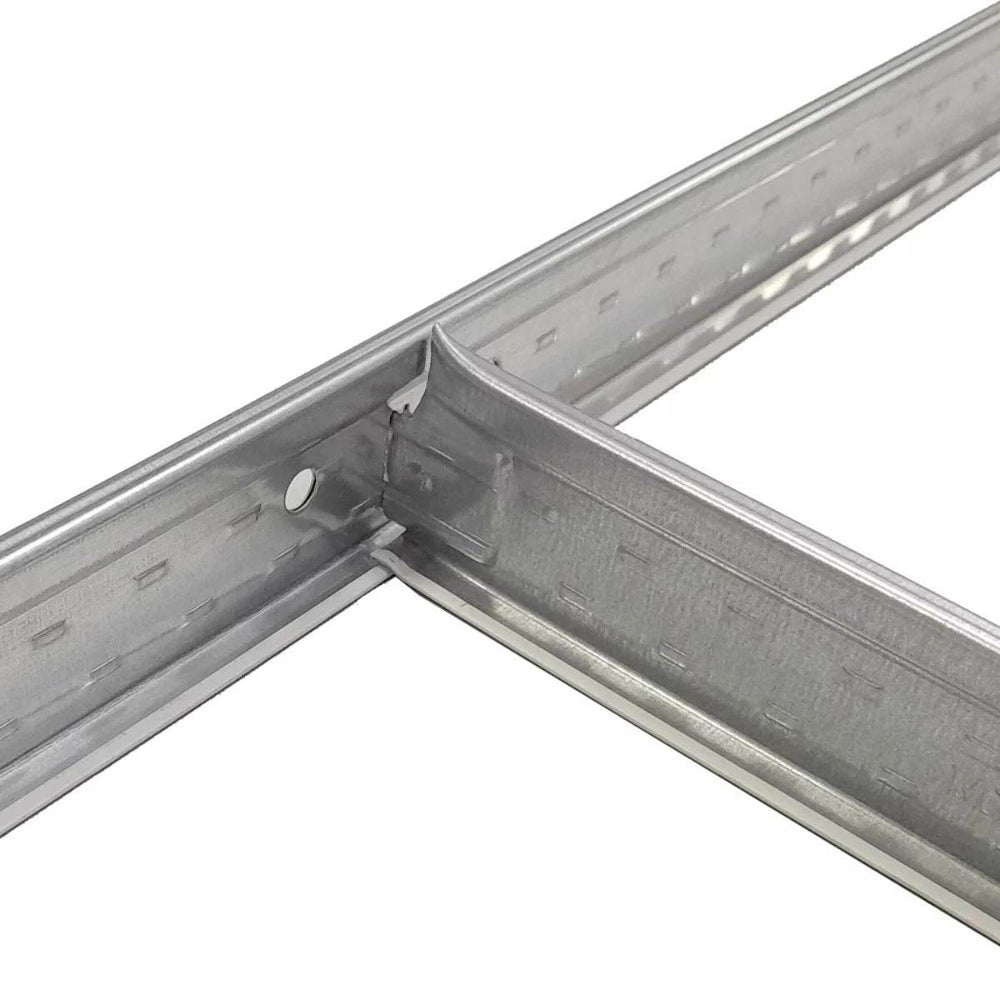 Perfil para Forro Modular Aço Clicado Gmixx T24 - 625mm Branco - Artesana Divisorias e Forros LTDA