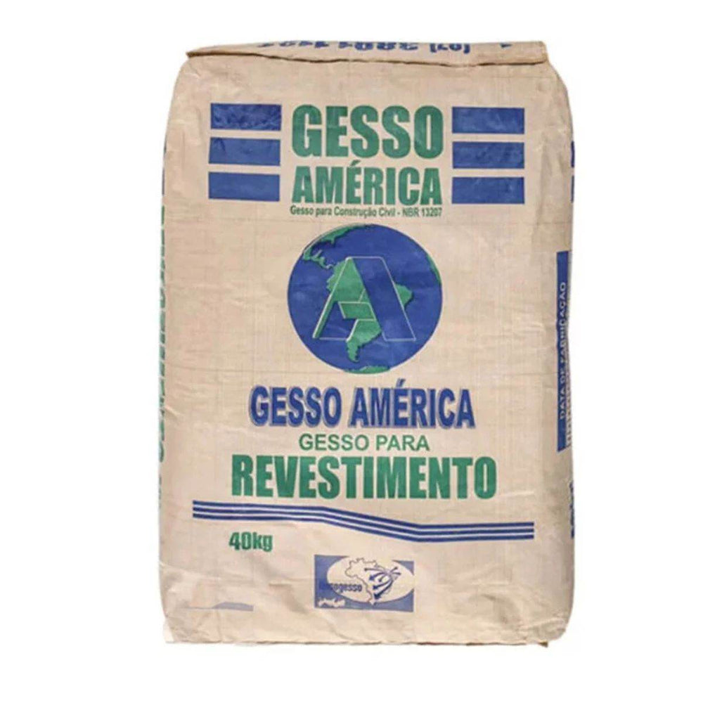 Saco de Gesso em pó - Artesana Divisorias e Forros LTDA