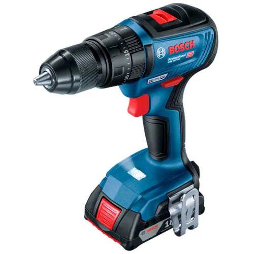 Parafusadeira e Furadeira de Impacto a Bateria 18V Motor Brushless Bosch GSB 18V-50 - Artesana Divisorias e Forros LTDA