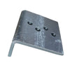Cantoneira Galvanizada Aço A36 L 40X80X90X4,8 MM Furos Centrais