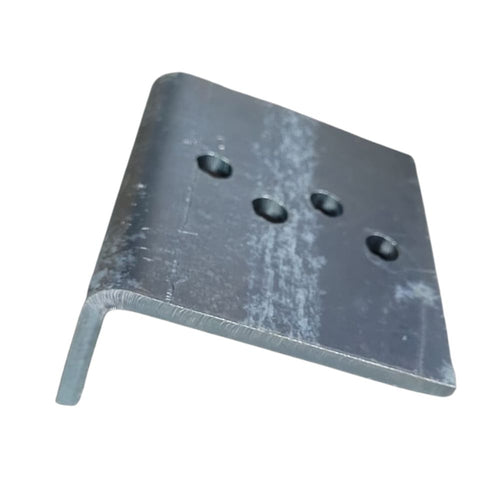 Cantoneira Galvanizada Aço A36 L 40X80X90X4,8 MM Furos Centrais