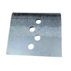 Cantoneira Galvanizada Aço A36 L 40X80X90X4,8 MM Furos Centrais