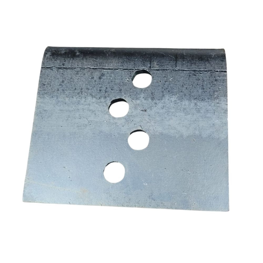 Cantoneira Galvanizada Aço A36 L 40X80X90X4,8 MM Furos Centrais