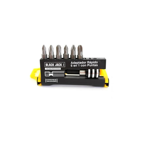 Adaptador Engate Rápido 6 em 1 c/ Pontas Bits - B4