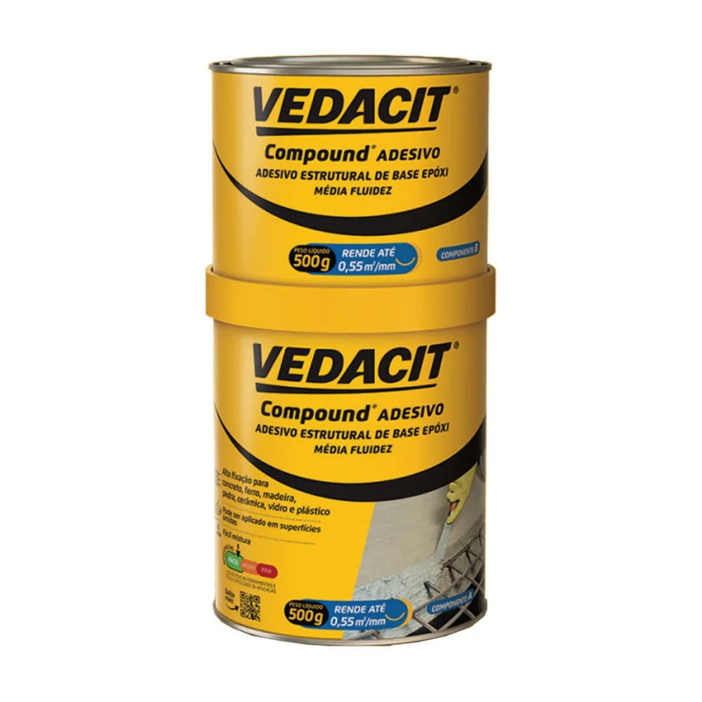 Adesivo Estrutural Compound 1kg