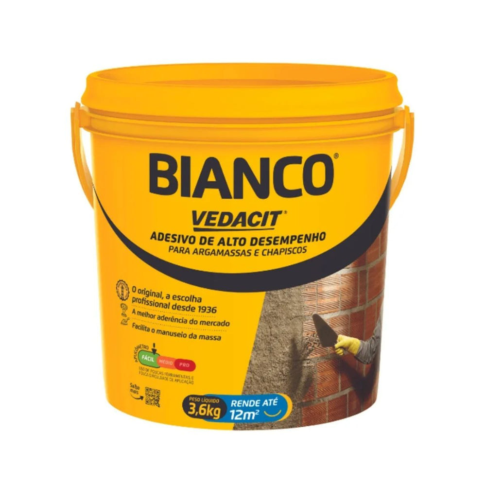 Aditivo Para Argamassa e Chapisco Bianco Vedacit B