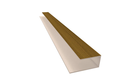 Cantoneira PVC Revid Madeira Golden Fosco 3000mm