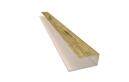 Cantoneira PVC Revid Madeira Ébano Fosco 3000mm