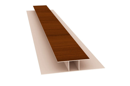 Emenda Rígida PVC Revid Madeira Golden Fosco 3000mm