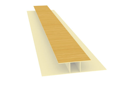 Emenda Rígida PVC Revid Madeira Nobre Fosco 3000mm