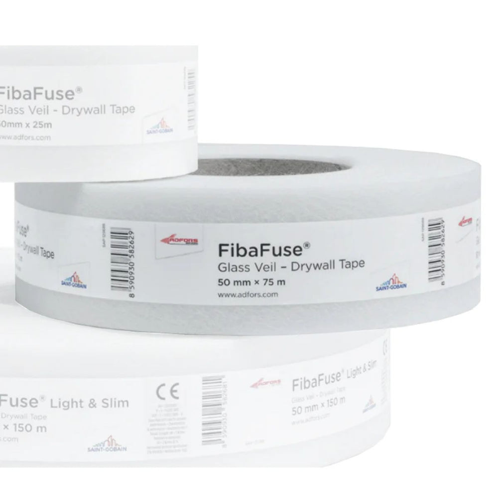 Fita Véu de Vidro Fibafuse 50mm x 75m Adsfor
