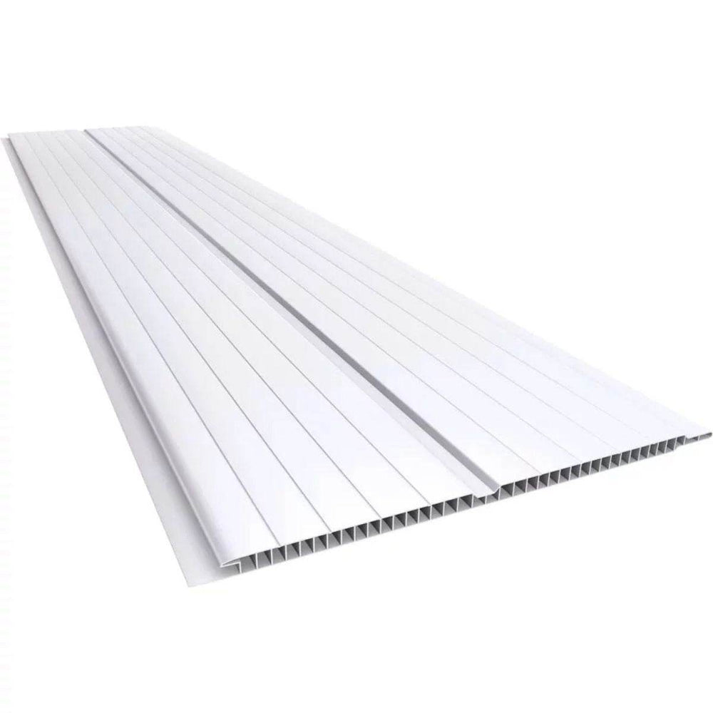 Pvc Ripado Forro Forro PVC em Régua Frisado 200x10x6000mm | Artesana