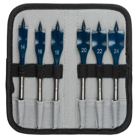 Jogo 6 Brocas Chats Para Madeira Bosch Self Cut Speed (14 a 24mm) - Artesana Divisorias e Forros LTDA