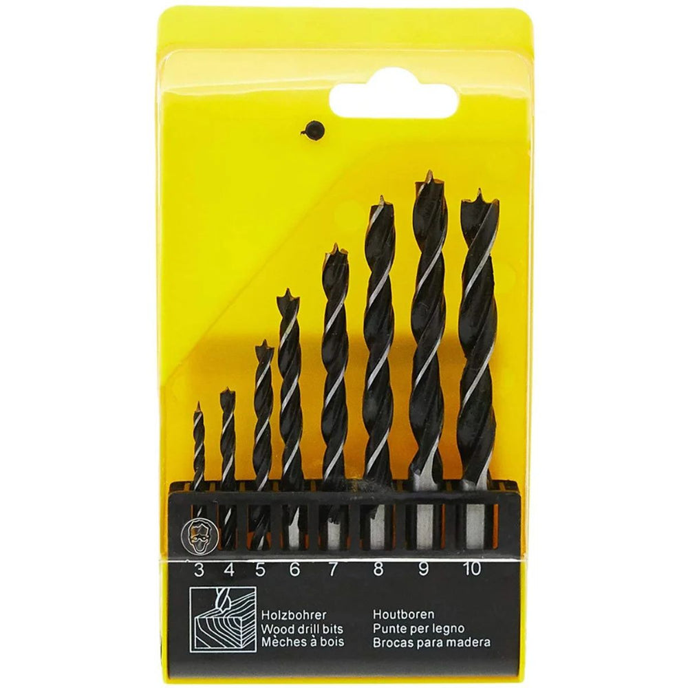 Jogo de 8 Brocas para Madeira Black Jack W500
