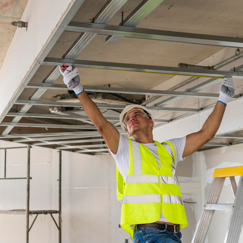 Kit Para Forro Drywall Com Tabica - 100m²