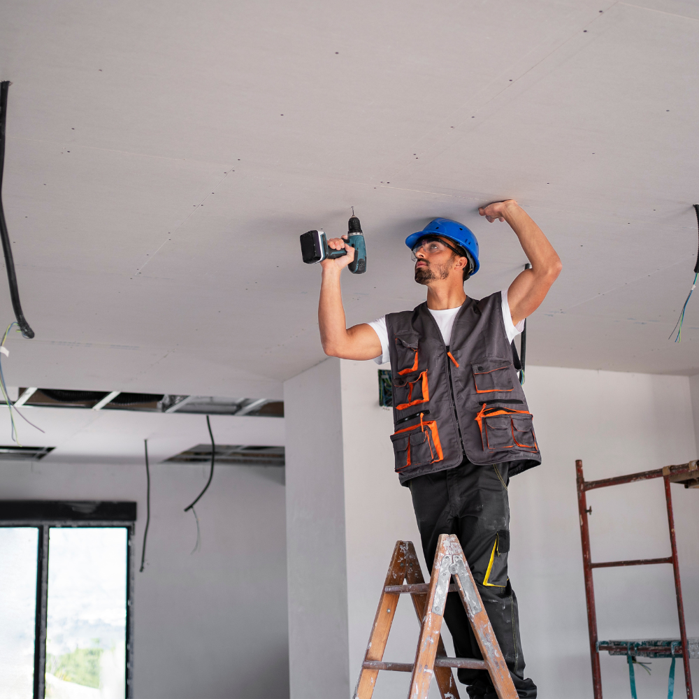 Kit Forro Drywall Tabicado Completo - 20m²