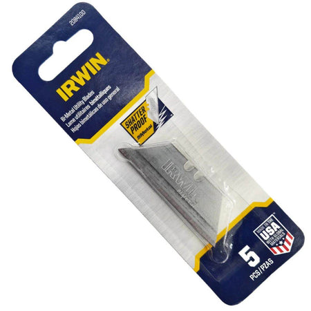 Kit com 5 Laminas Bi-metálica para Estilete Irwin - Artesana Divisorias e Forros LTDA