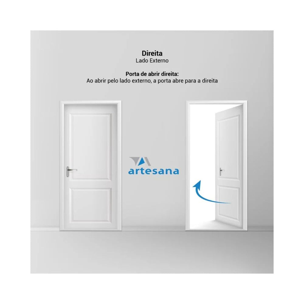 Porta para Drywall Eucatex Completa com Guarnição