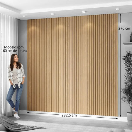 Painel Ripado para TV até 75"