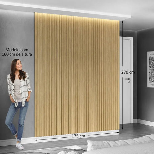 Painel Ripado para TV até 50"