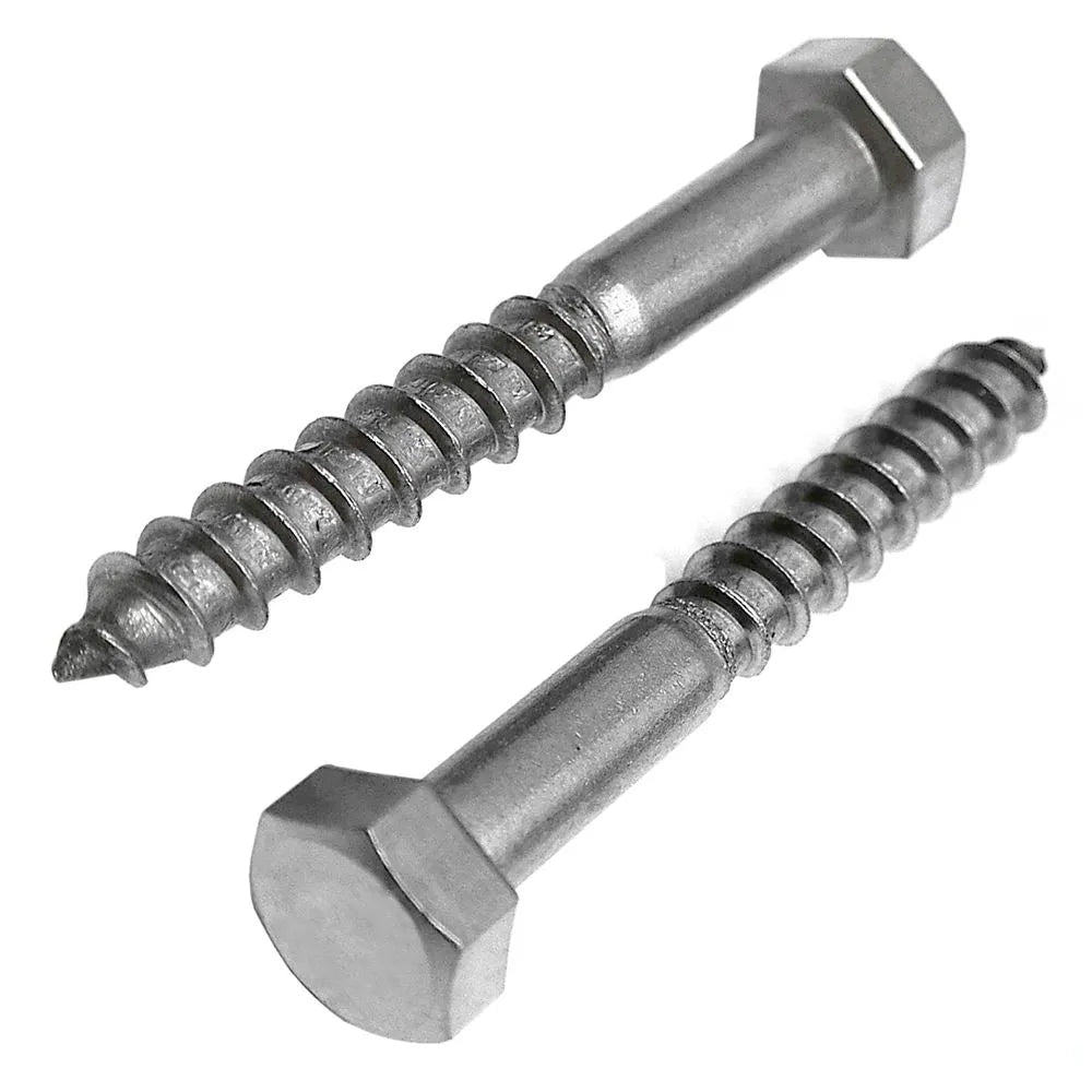 Parafuso Sextavado 3 x 5/16 Rosca Soberba Inox 304