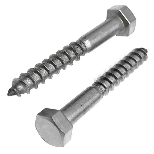 Parafuso Sextavado 3 x 5/16 Rosca Soberba Inox 304