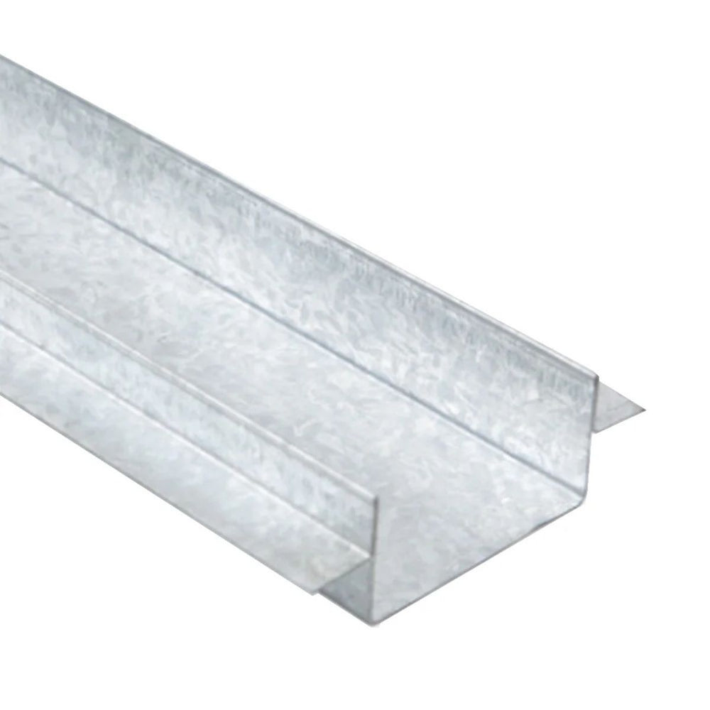 Perfil para Parede Drywall Guia com Aba Branco 70