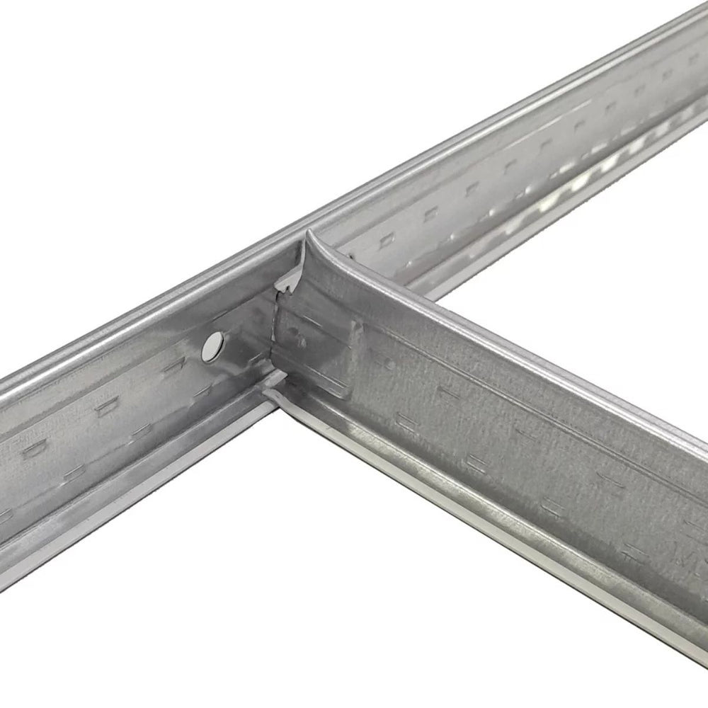 Perfil para Forro Modular Aço Clicado Gmixx T15 - 625mm Branco