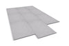 Forro PVC em Régua Revid Concreto Cemento Fosco 10x250x6000mm