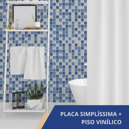 Combo Promocional | Placa Simplíssima cerâmica + Piso Vinílico