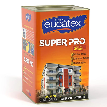 Tinta Acrílica Eucatex Super Pro para Exterior e I