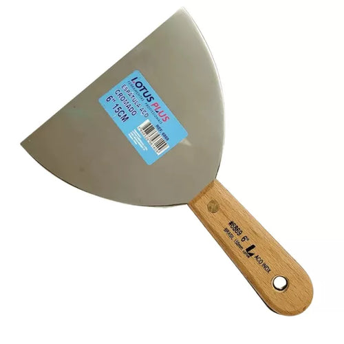 Espátula de Aço Cromado - 6 pol