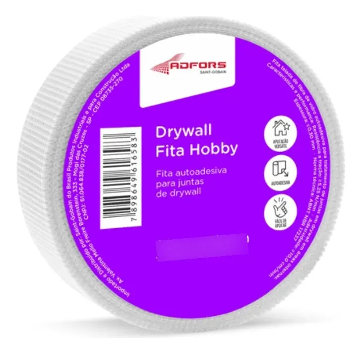 Fita Telada para Drywall Adfors Hobby
