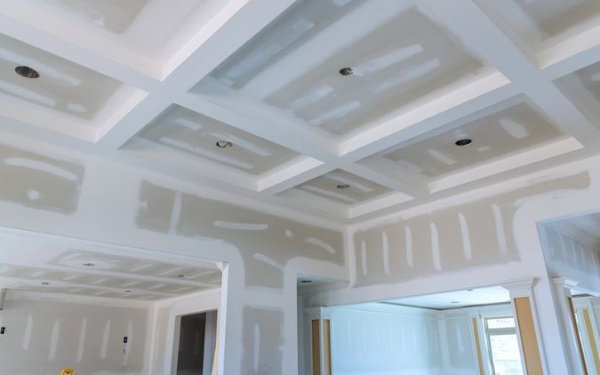 Ambiente com forro drywall
