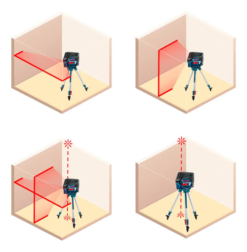 Nível a Laser Bosch GCL 2-15 de linhas 15 m